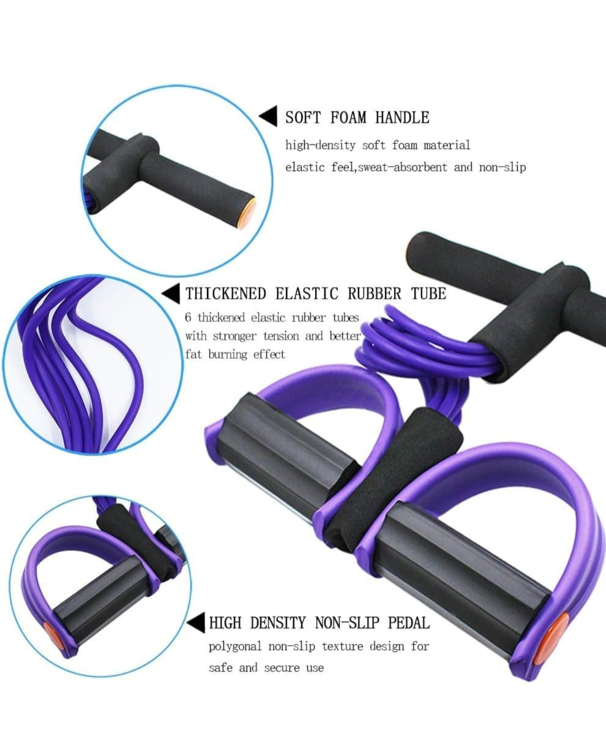 Yoga Pedal Puller Resistance Band Fitness Equipment