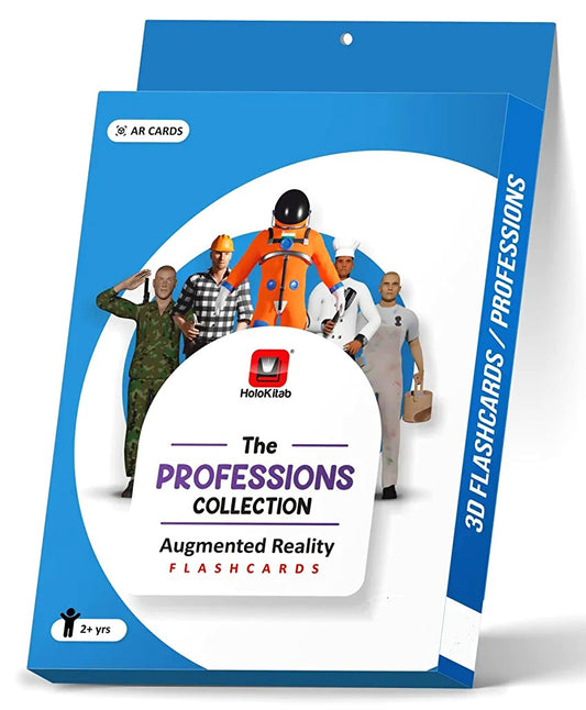 Fingo Brain Flash Cards Professions Themes- 23 Pieces